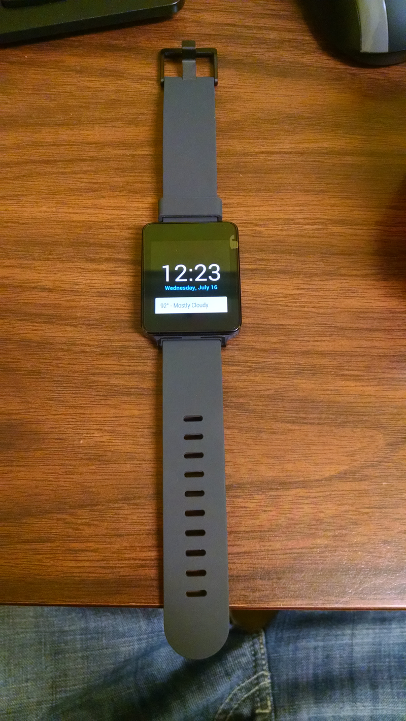 Illustration for article titled Android Wear Review: LG G Watch